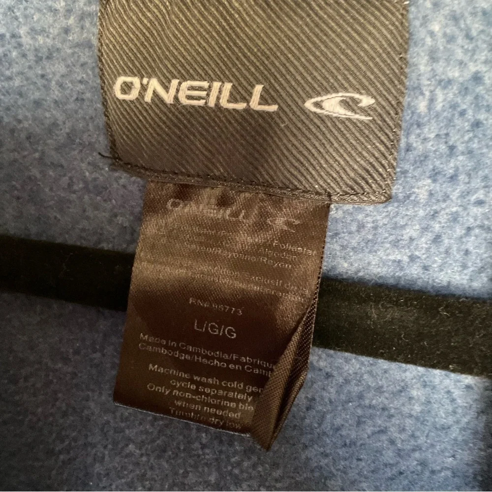 O’NEILL MENS BLUE HOODIE SIZE LARGE